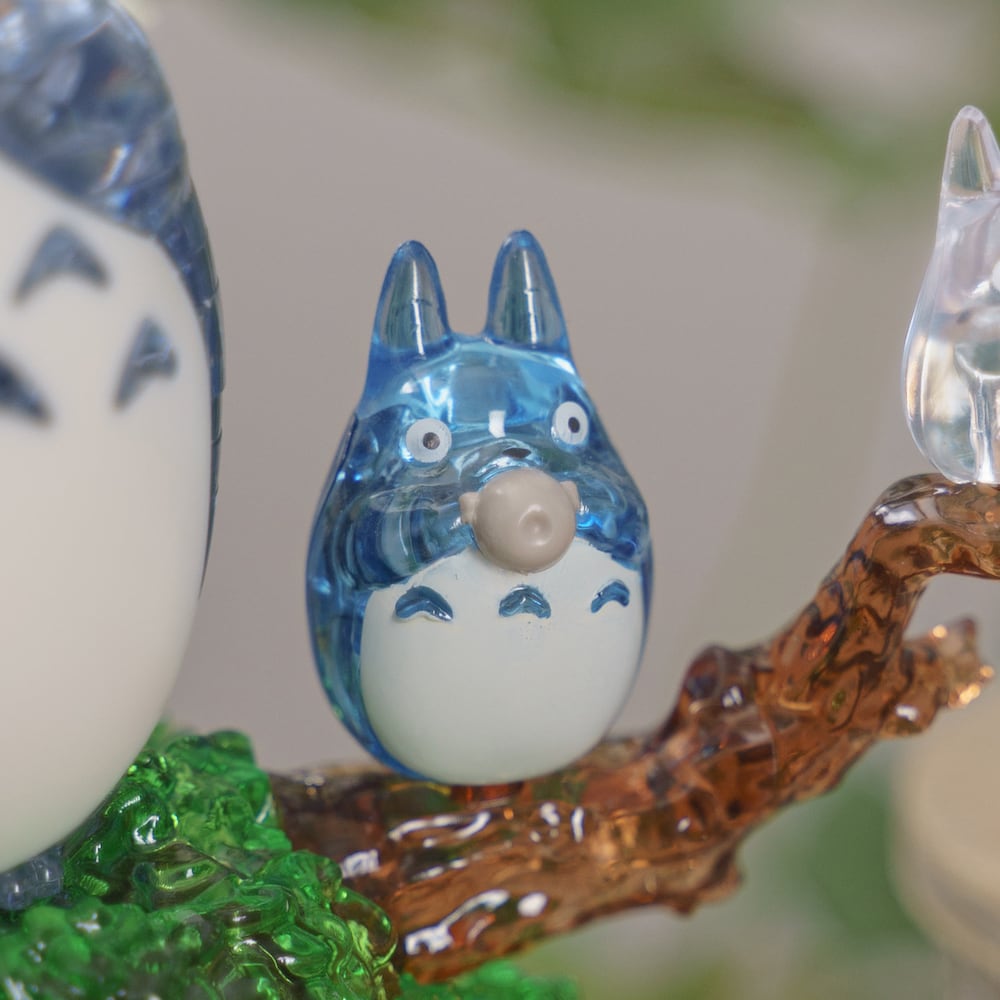 ⑤★特選♡贈答品★1.5kg超【GIFT♡箱入り10石☆クリスタルカルサイト】♡ となりのトトロ クリスタルパズル オカリナの音色（8774） | すすのこ