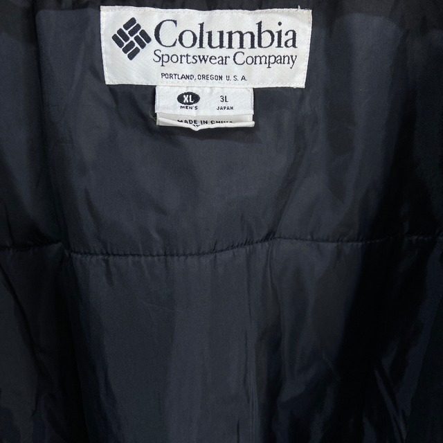 『送料無料』Columbia コロンビア 90s ナイロンジャケット ネイビー XL
