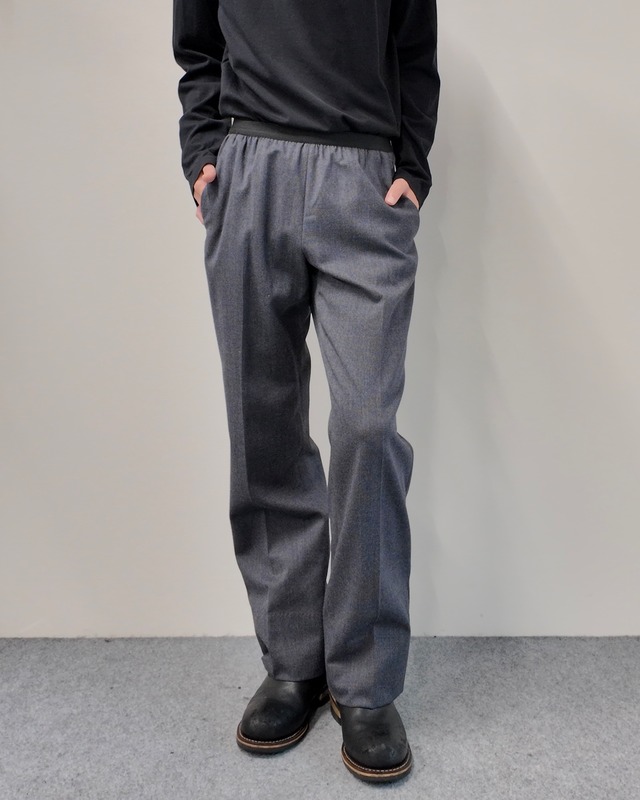 【Maison Margiela】cropped nep grey pants