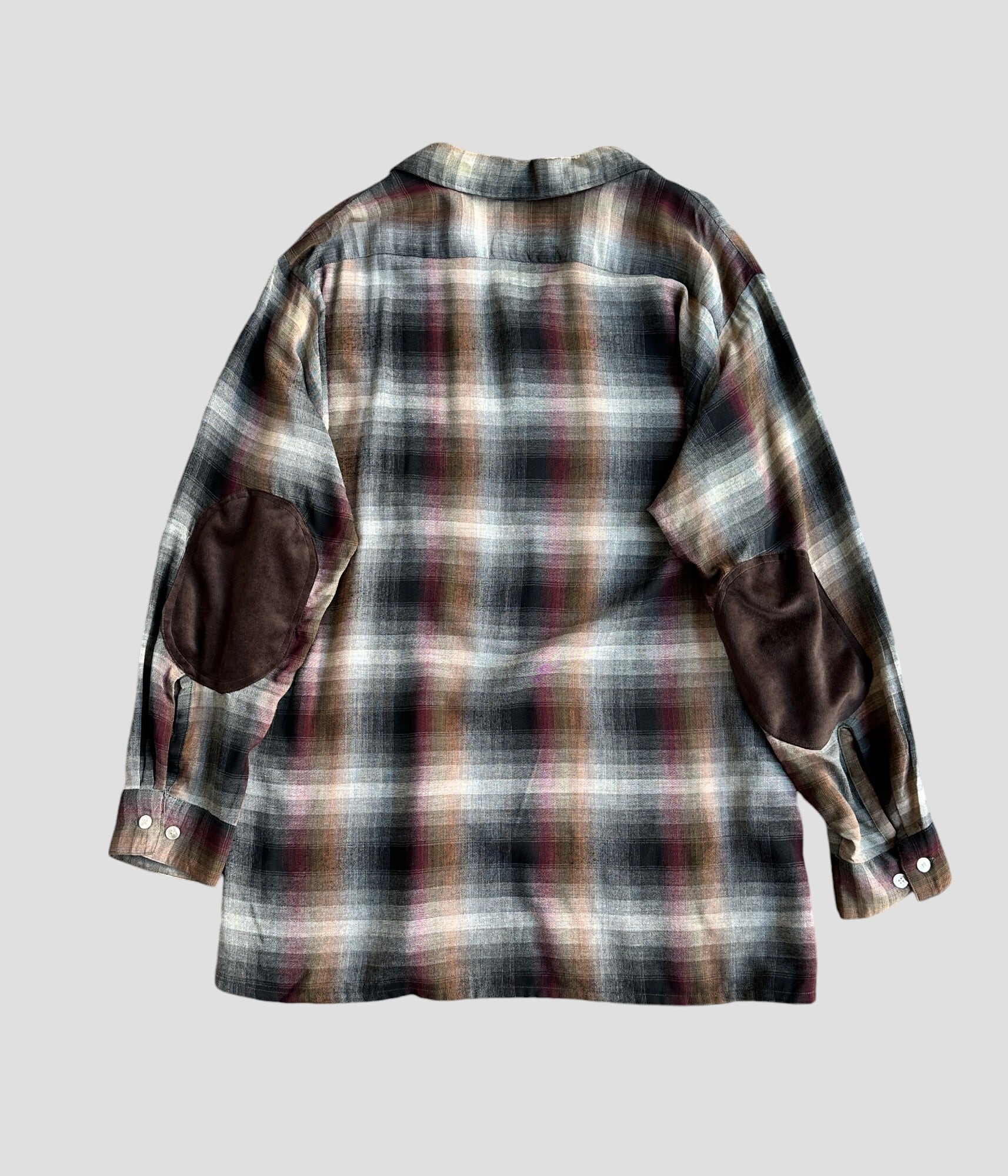 Vintage 60s arrow ombre check shirt | BEGGARS BANQUET公式通販 
