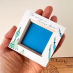 mon-petit（青） ｜ ちいさなイラスト