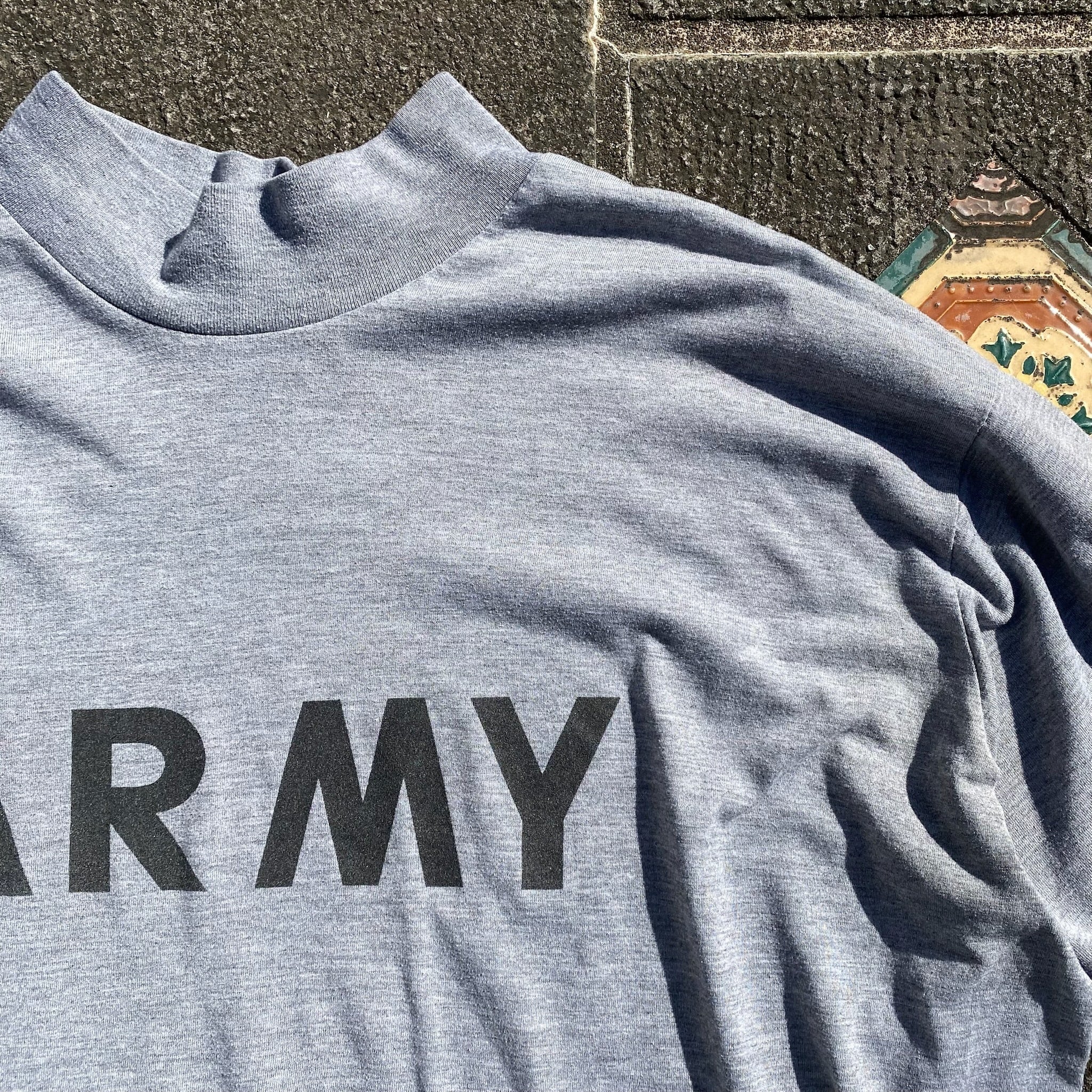 US ARMY ハイネック ロングTシャツ | 古着屋 わらしべ