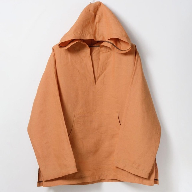 zampuメキシカンパーカー (Leftover fabric Mexican hoodie) -orange-