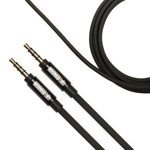 《SALE》【特選アウトレット】閃光  (せんこう)： NOBUNAGA Labs GAMING：3.5㎜4極出力対応-3.5mm/4極 ヘッドホンケーブル