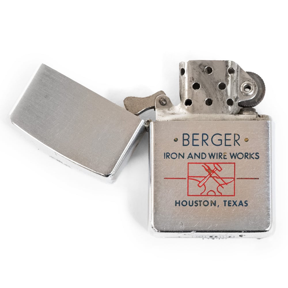 ZIPPO ジッポー ビンテージ オイルライター BERGER IRON AND WIRE