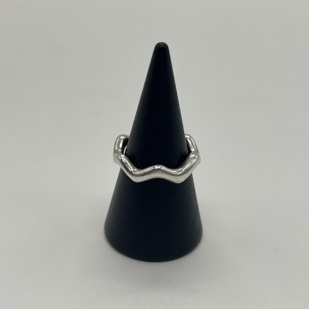 ティファニー TIFFANY パロマピカソ ウェーブ リング ジグザグ 10号