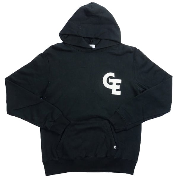 GOODENOUGH グッドイナフ 復刻版 GEフェルトロゴパーカー 黒