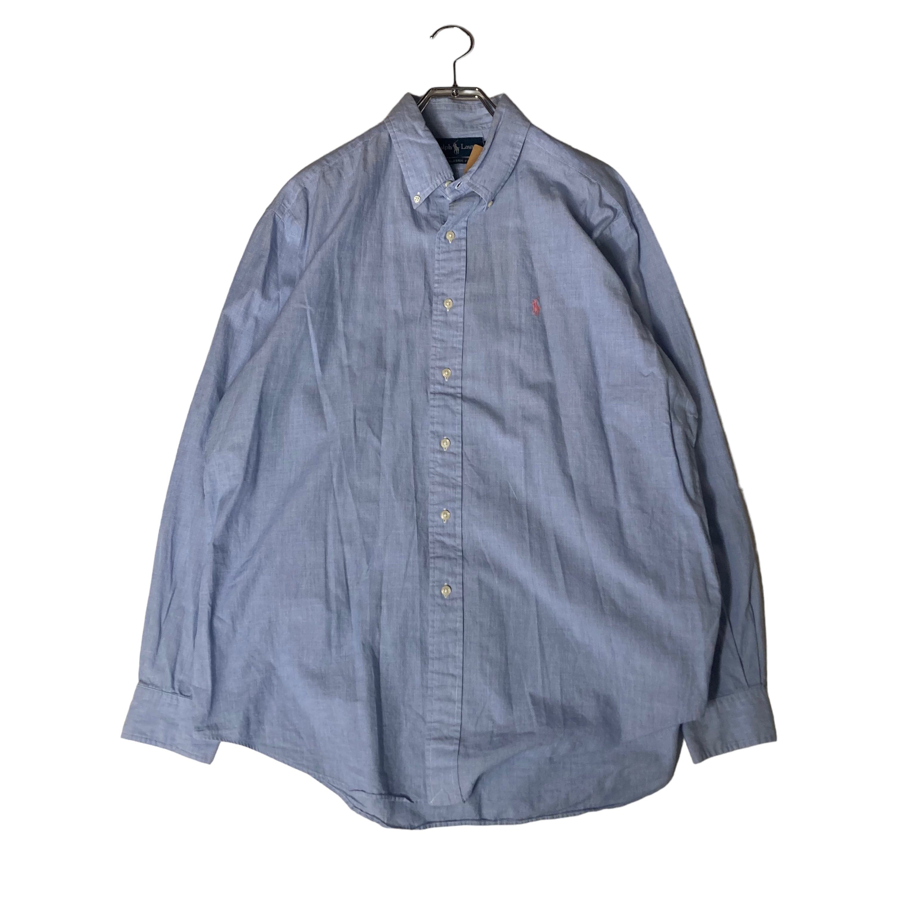 【90's】RALPH LAUREN 長袖シャツ L 刺繍 vintage | 古着屋OLDGREEN