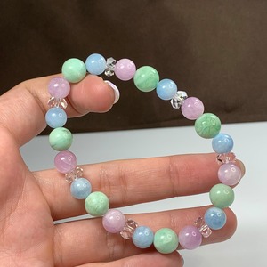 可愛いパステルカラー・デザインブレスレット