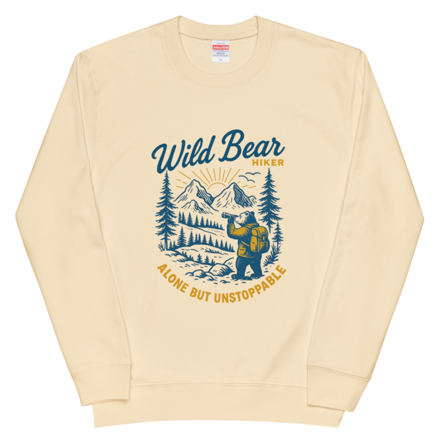 MOUNTAIN BEAR 裏毛スウェットA0076