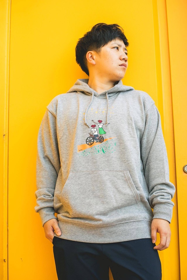 名刺交換 パーカー レッド