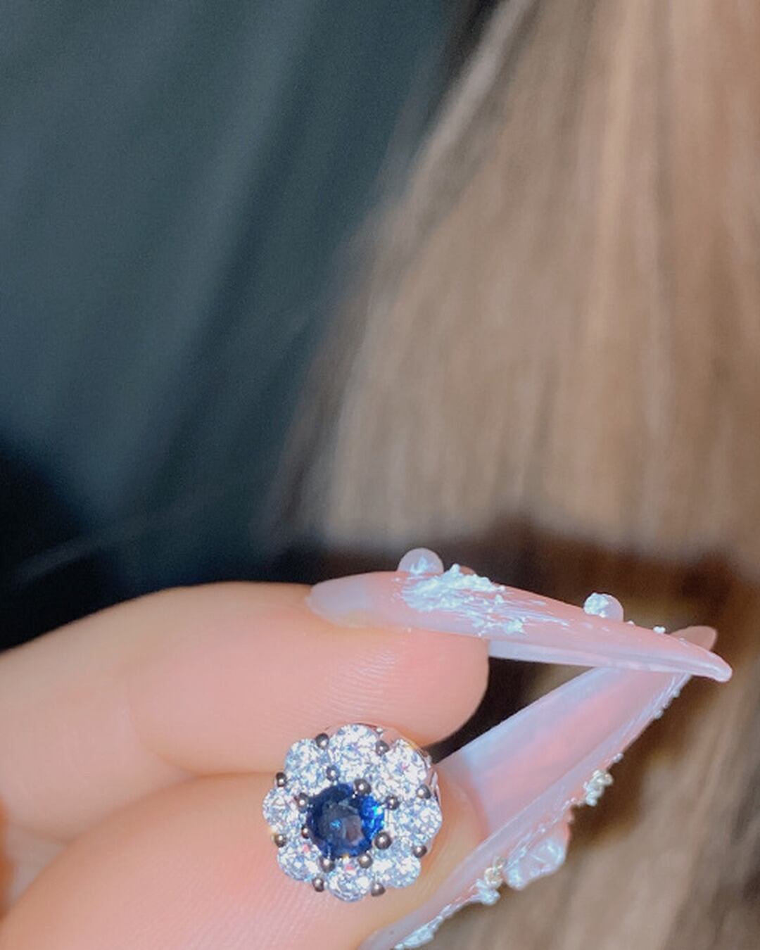 フラワービジュー ピアス(3 colors)