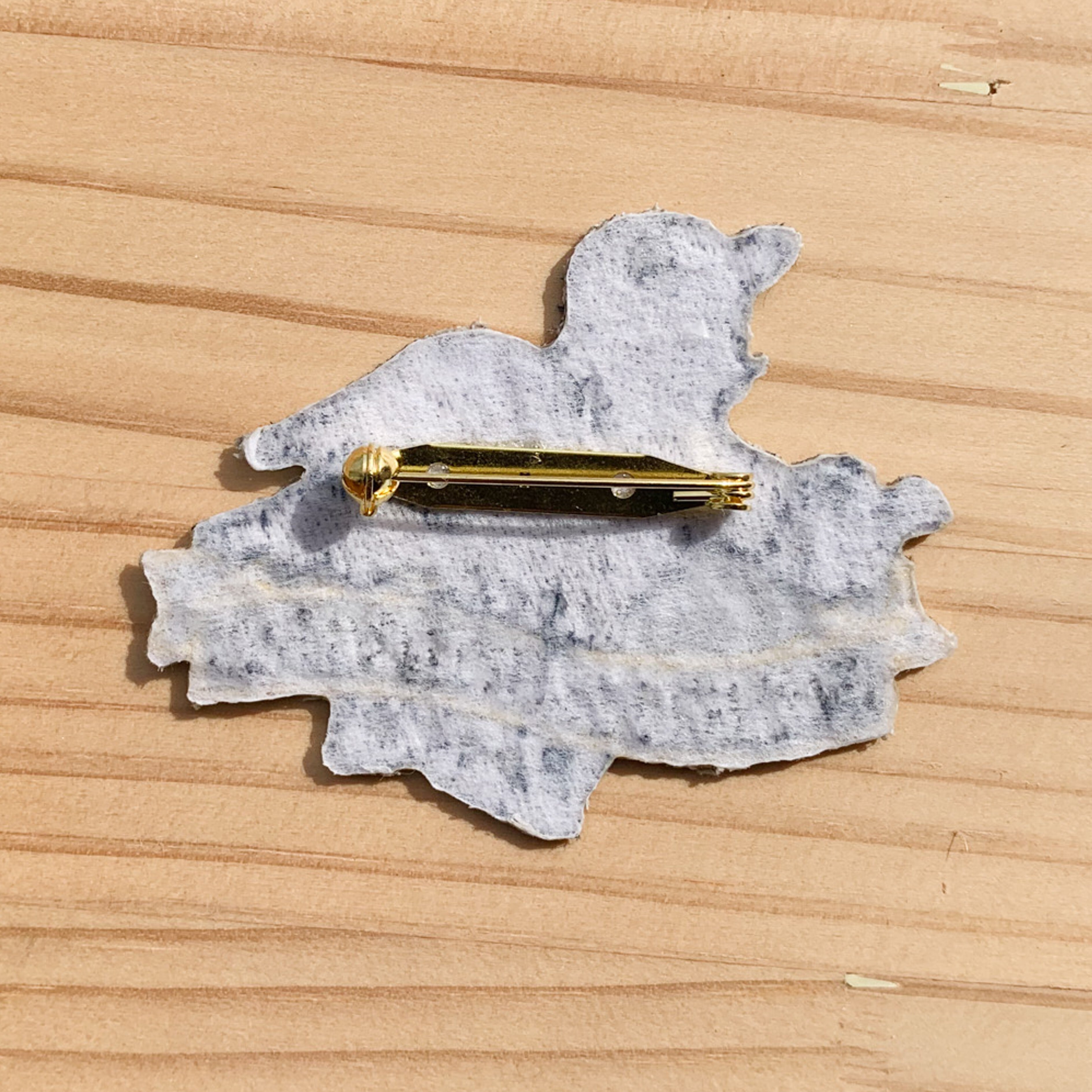 ドラチ ワッペンブローチ 金時山ワッペン・ブローチ | 刺繍屋ふたば