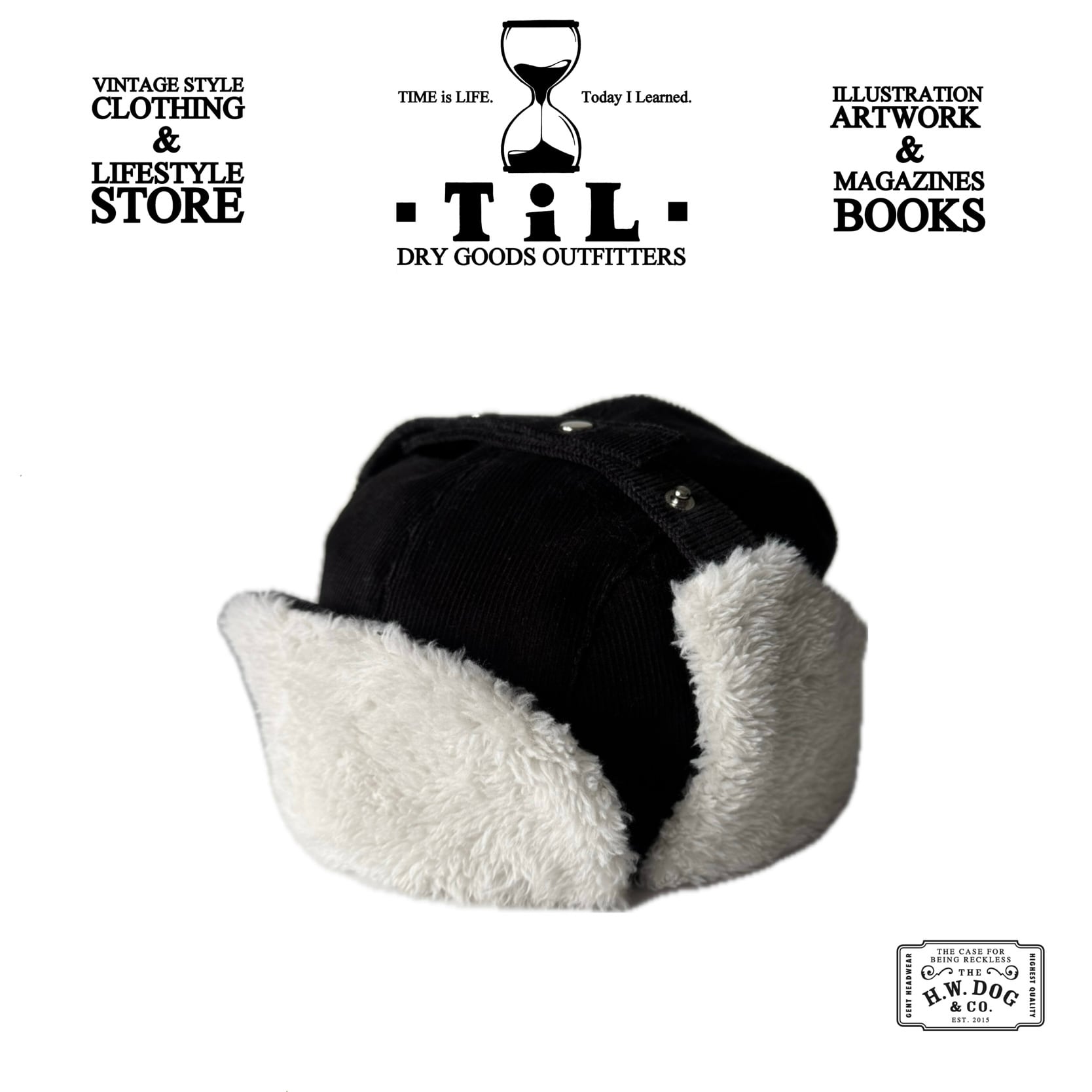 THE H.W.DOG&CO QUADRUPLE BOX CAP D-01021 (Blue) | TiL (ティル）