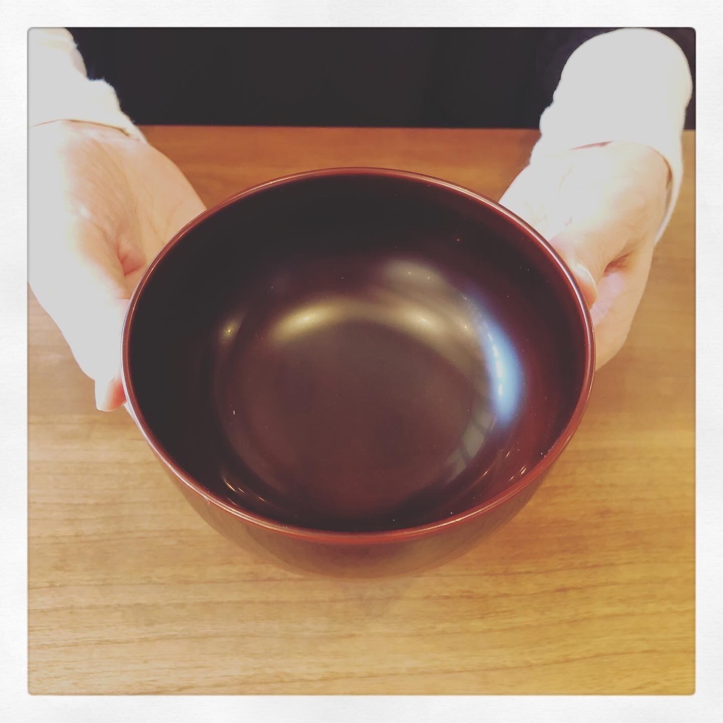 浄法寺漆器 二段丸重箱 溜塗り 岩舘正二 岩舘隆