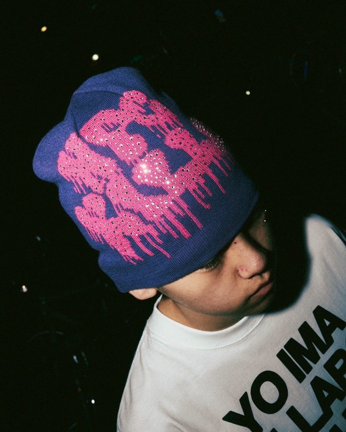 Rhinestone Beanie | PAY ID