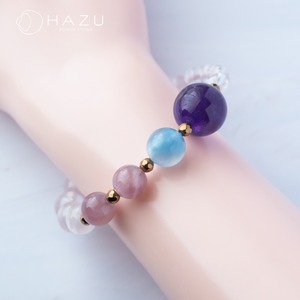 SALE☆愛を感じるストーンたち［アメジスト／アクアマリン／ローズクォーツ／水晶］