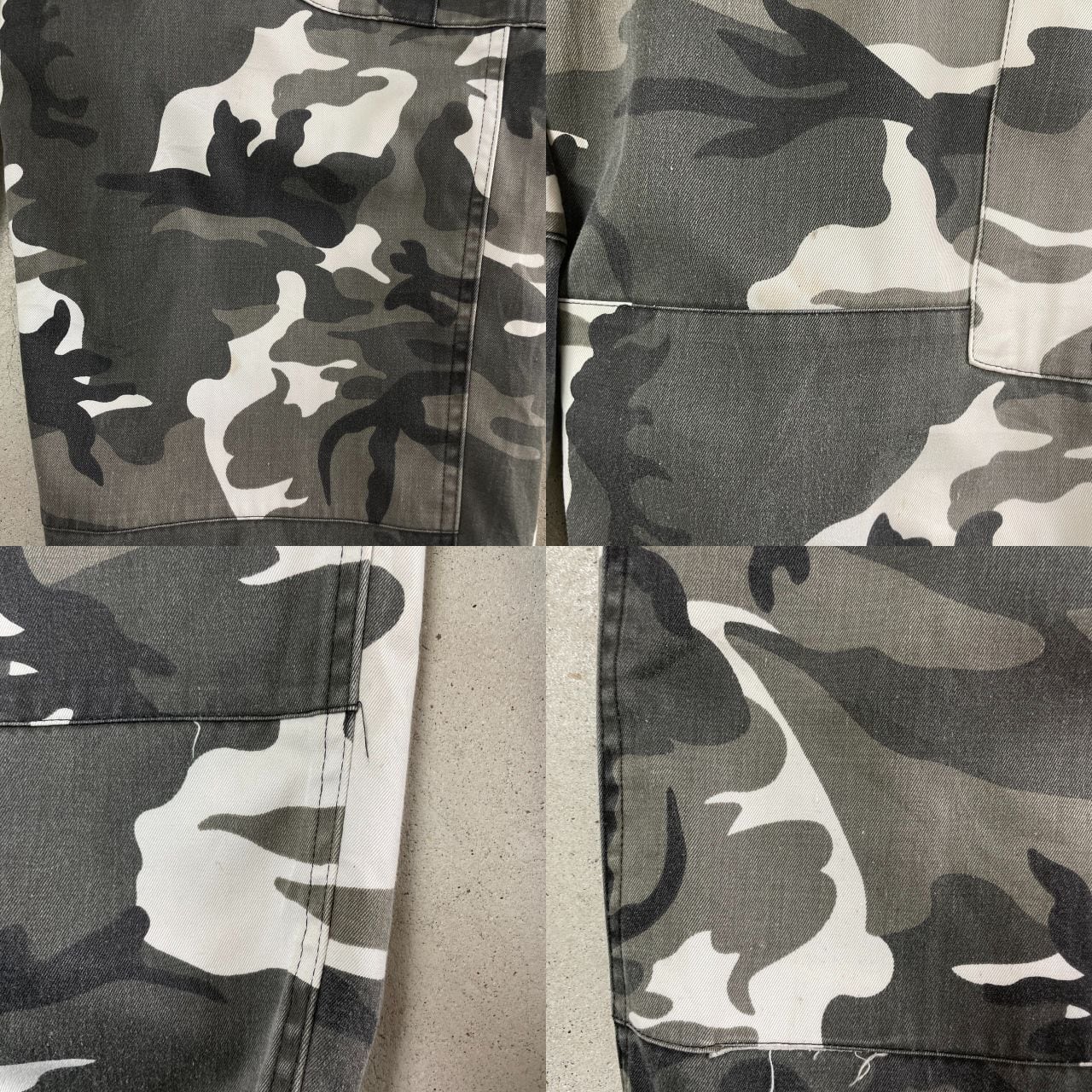 ミリタリー Mil-Tecカーゴパンツ（放出品） Mil-TEC 民間品 カーゴパンツ シティーカモ 迷彩 BDU ミリタリー