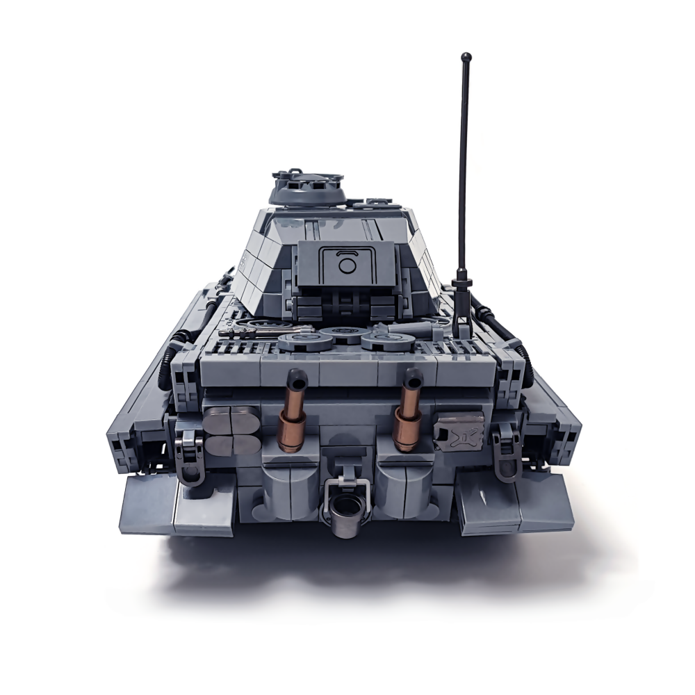1/35ドイツ軍ティーガーⅡ完成品 ドイツ ティーガーⅡ キングタイガー 1563PCS ESシリーズ