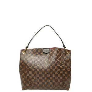 ルイ ヴィトン ダミエ グレースフルPM ショルダーバッグ N44044 ブラウン PVC レディース LOUIS VUITTON 【中古】