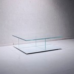 Cassina カッシーナ MEX メックス ローテーブル センターテーブル リビングテーブル コーヒーテーブル ガラステーブル スクエア テーブル モダン ホテルライク ラグジュアリー