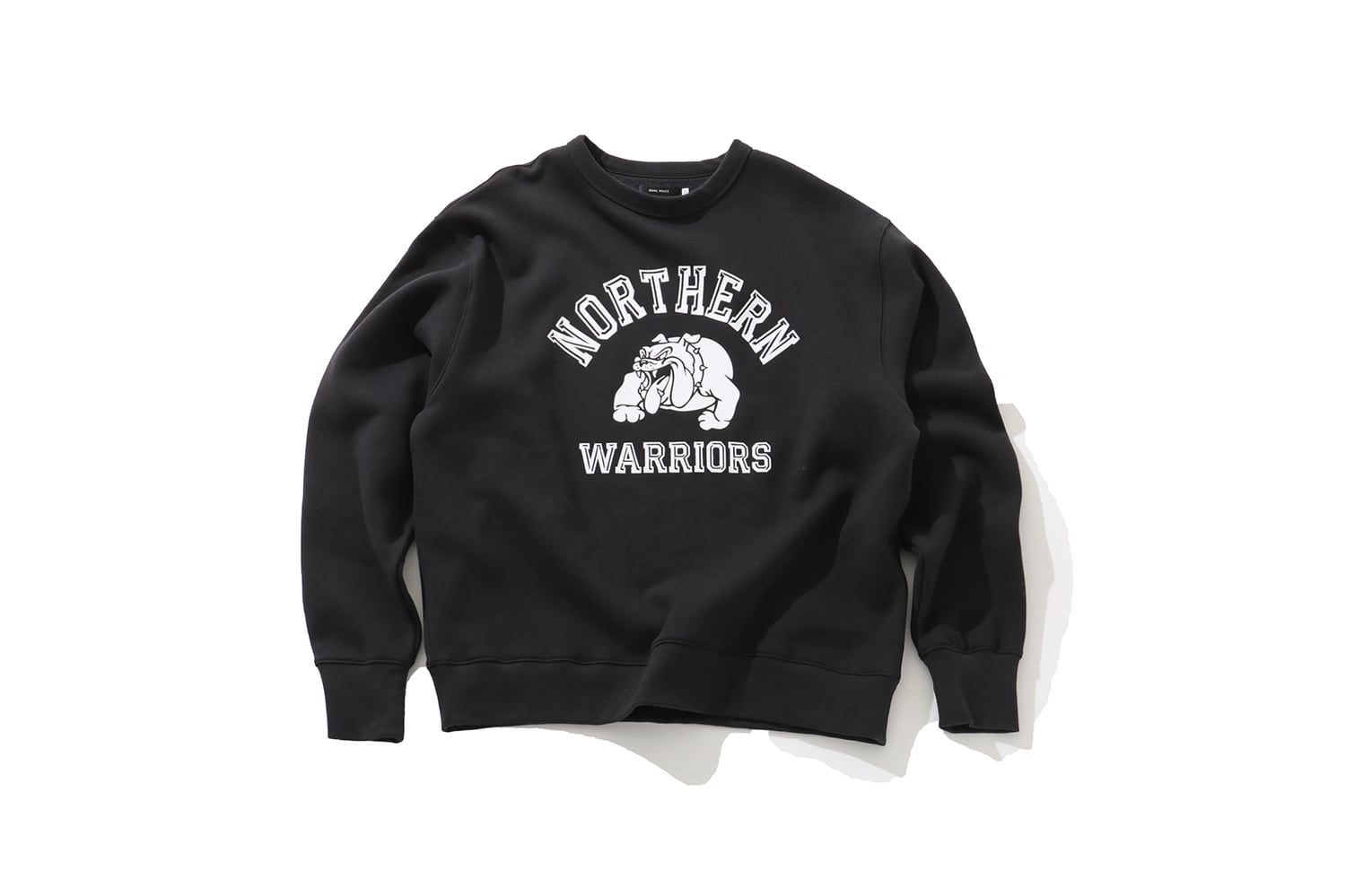 ノンピリングCT裏起毛 - クルーネックプリントスウェット"NORTHERN"