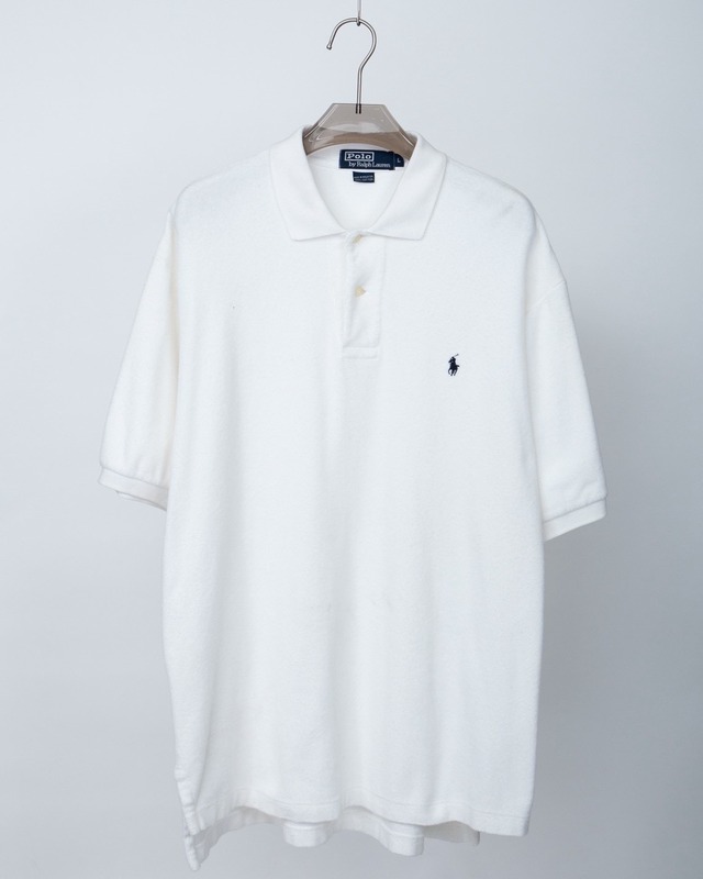"Polo by Ralph Lauren" pile cloth polo shirt