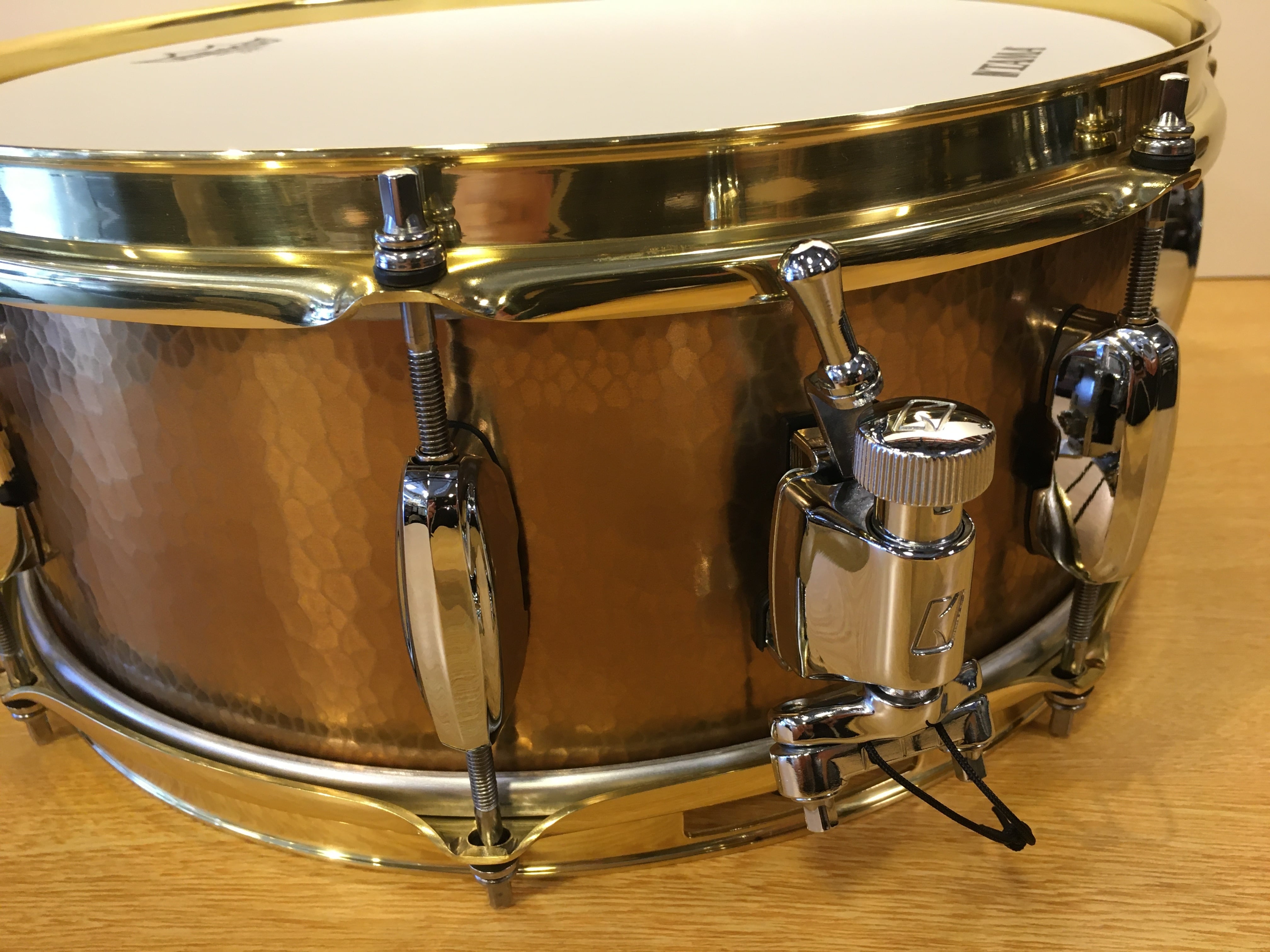 TAMA STAR Reserve Hand Hammered Brass Snare14x5.5 TBRS1455H