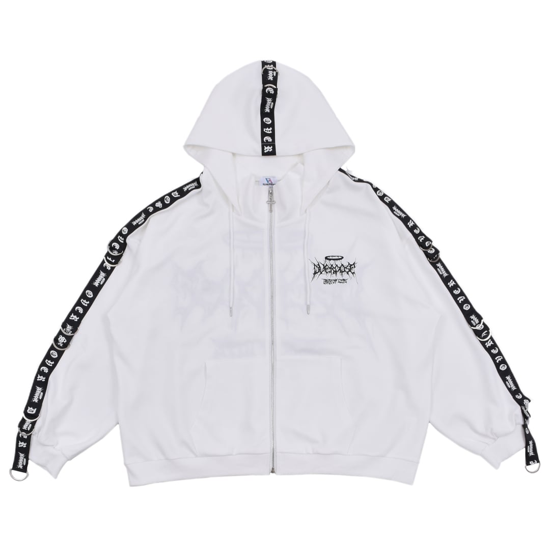 サブカル刺繍☆ハイネックZIPジャージパーカー | VOLCAN&APHRODITE 