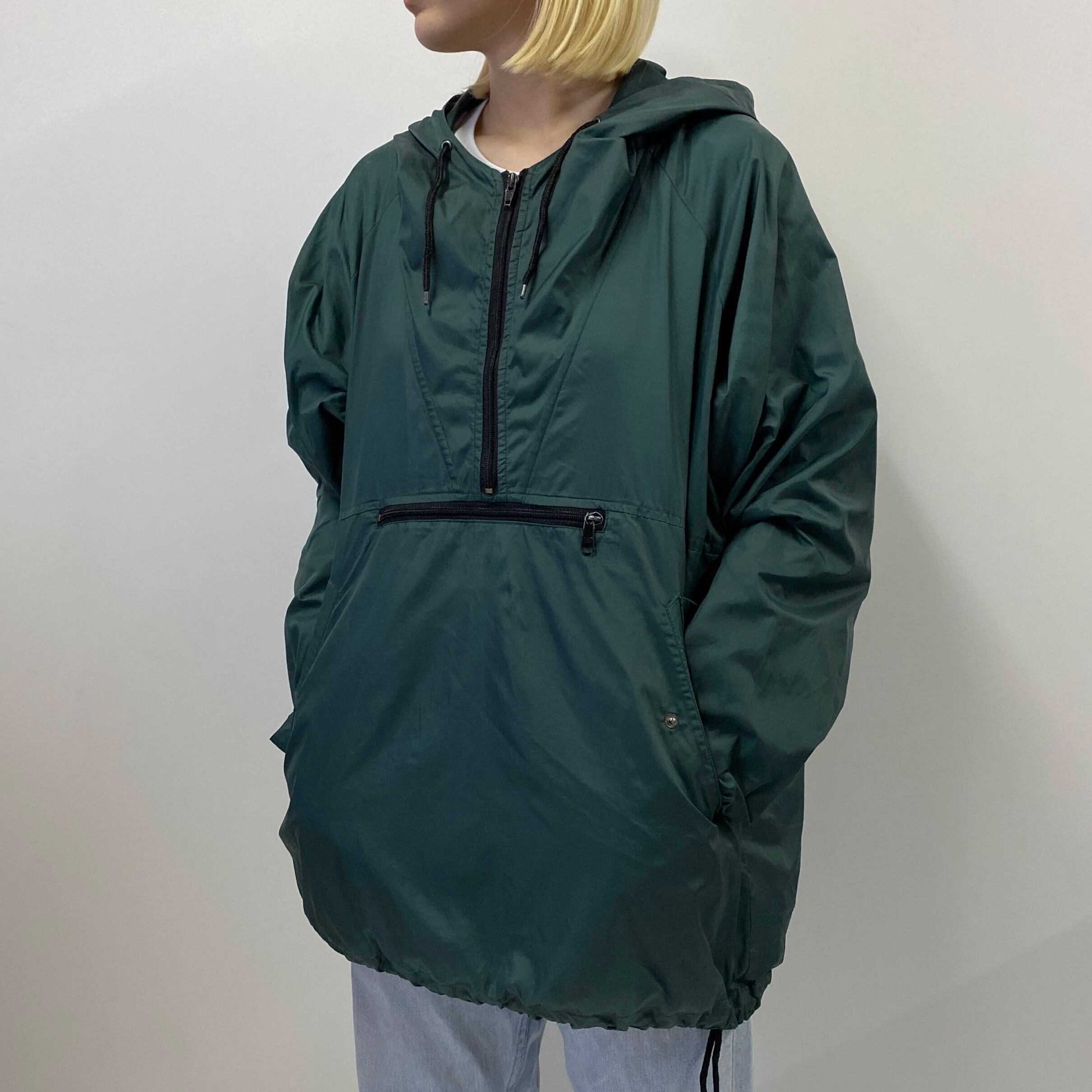 90s OLD GAP アノラック パーカー vintage ナイロン　黒