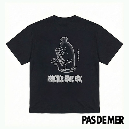 【PAS DE MER/パドゥメ】SAFE SAX TEE Tシャツ / GREY / AW26-14493