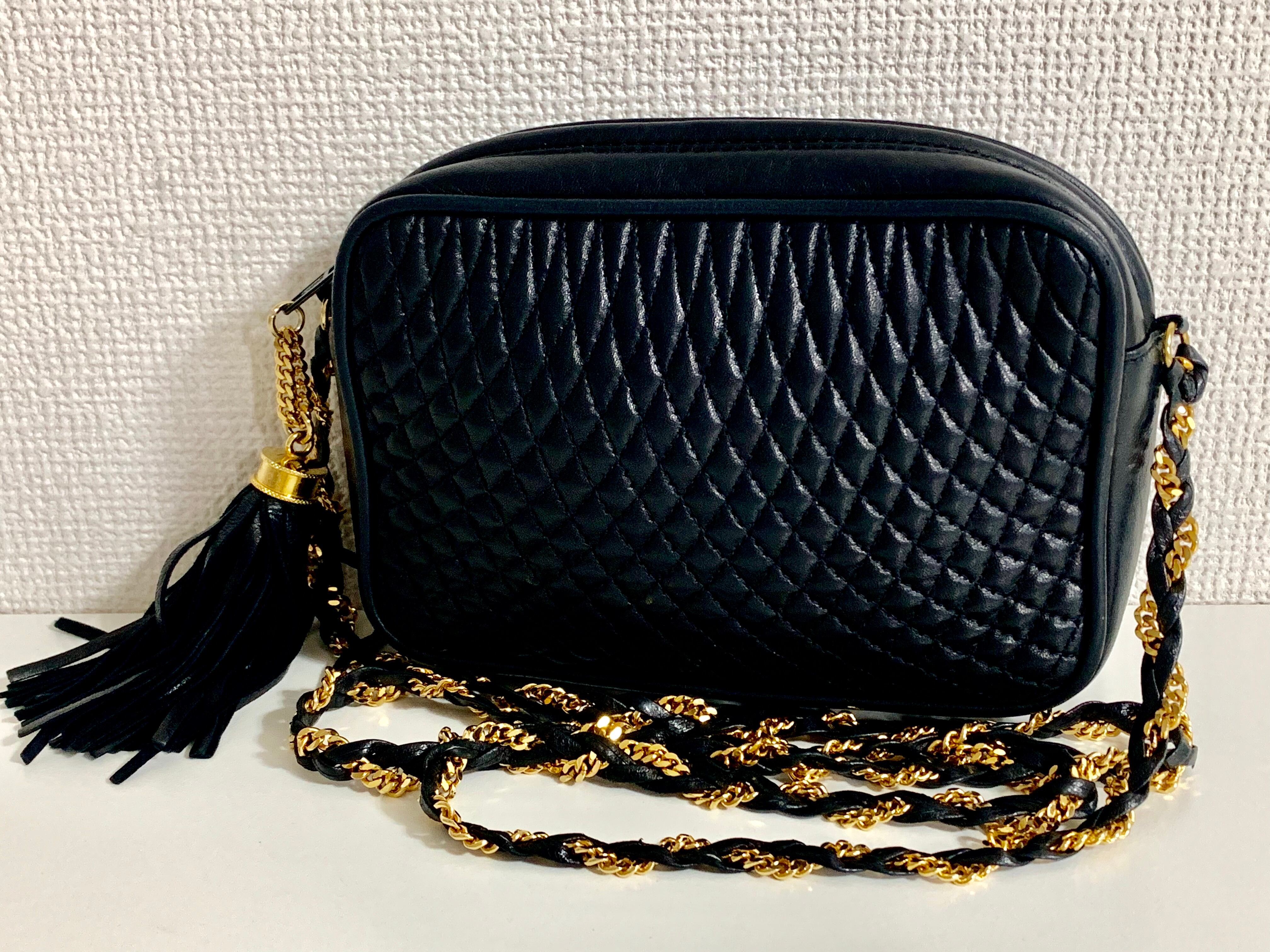 【本物保証】 超美品 バリー BALLY フリンジ STITCHING セミショルダーバッグ ワンショルダーバッグ レザー ブラウン