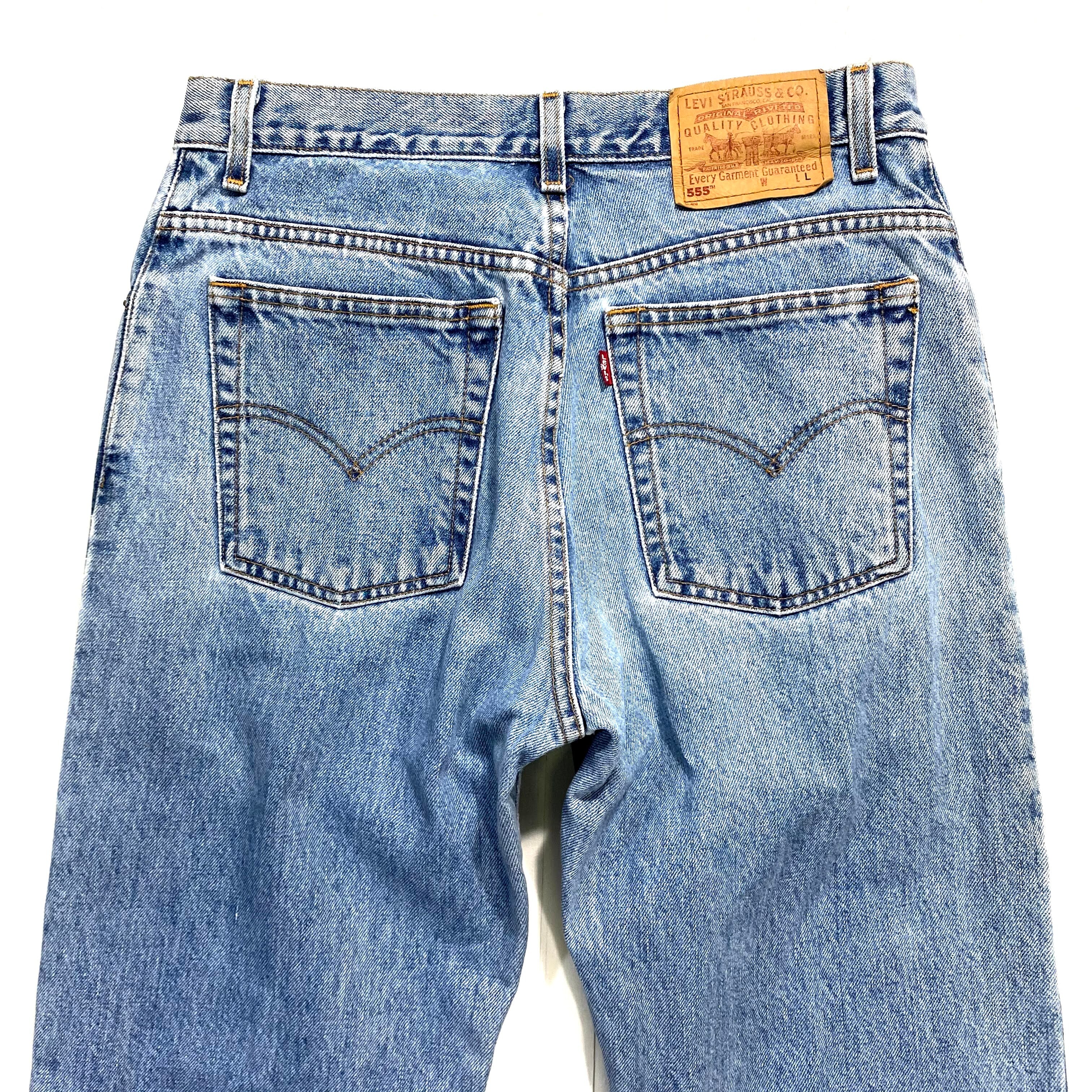 Levi's 90's 555 USA シデーリア デニム w31 Levi's 90's 555 USA シデーリア デニム w31 - メルカリ