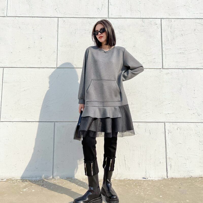 ドレス スプリングセーター スカート ロング 春物 ラブタオタオダレンハウス19803834931