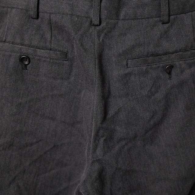 [Comme des Garçons homme] ポリ縮絨スラックス