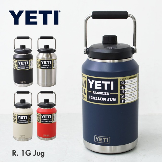 YETI [イエティ] R. 1G Jug [80171131] ランブラー 1ガロンジャグ・ジャグ・1ガロン・大容量・スポーツ・アクティビティ・キャンプ・アウトドア・MEN'S / LADY'S [2026AW]