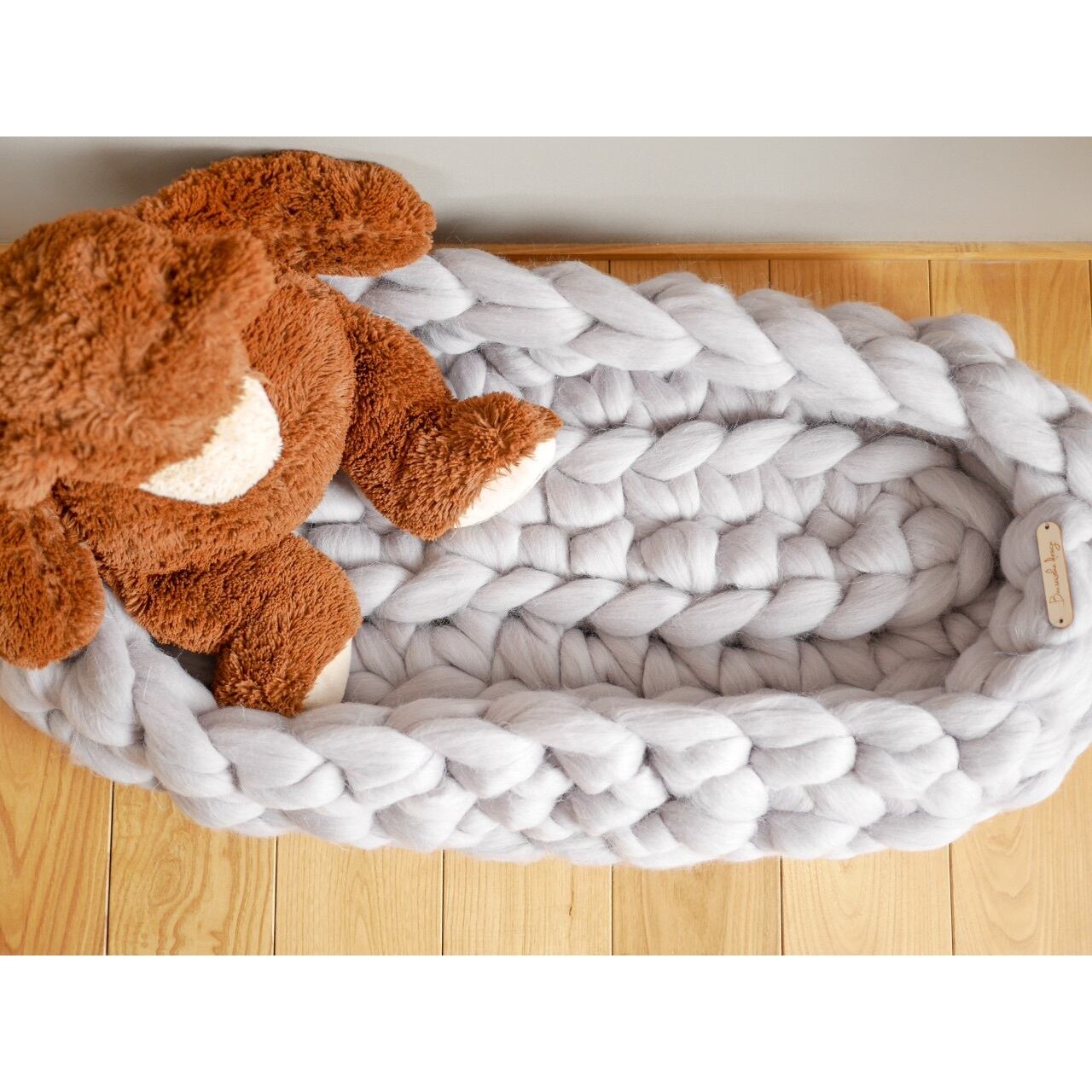 Chunky Merino Wool Baby Nest THE ZOO ART & GOODS