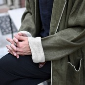 design linen easy tailored jacket
