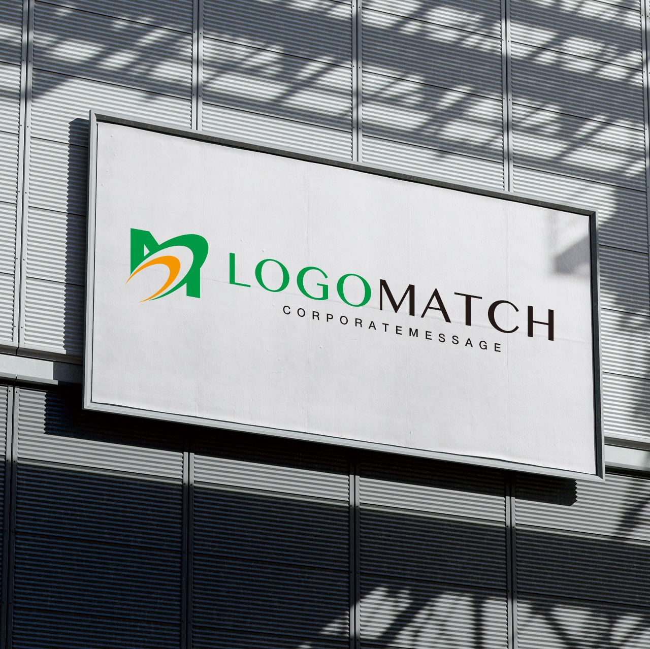 飛躍とスピード感のMのロゴ