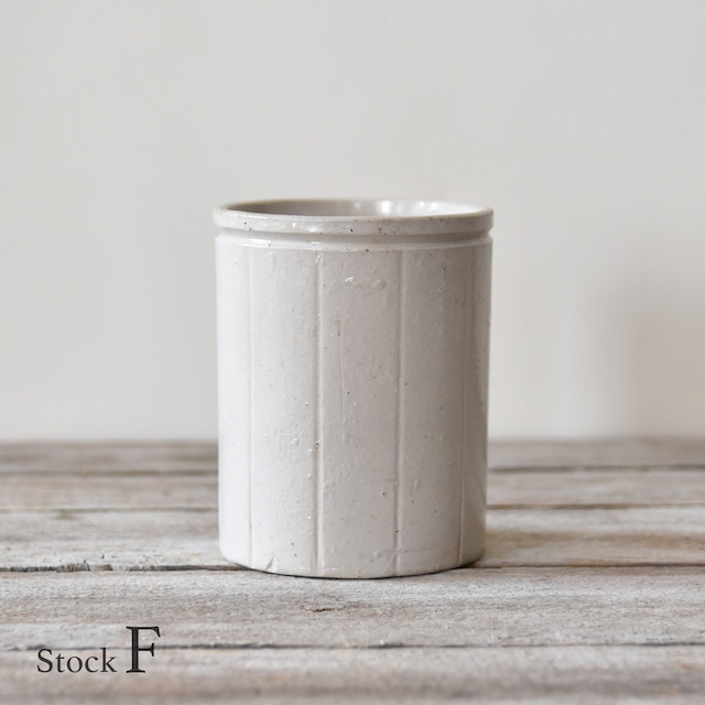 Stoneware Jam Jar 【F】/ 絵になる陶器のジャムポット / 2208W-001F
