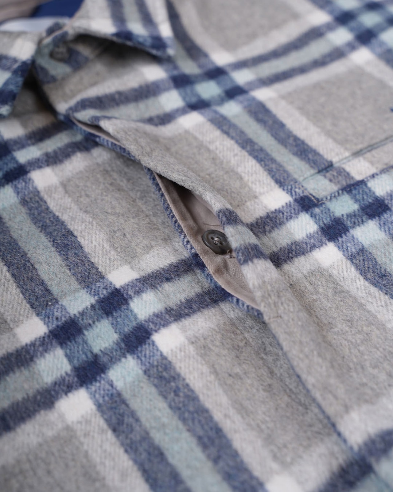 【#Re:room】WOOL CHECK JACKET［REJ153］