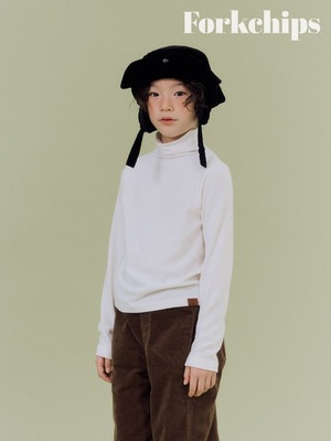 FORK CHIPS［取寄］hush turtle neck tee 26winter