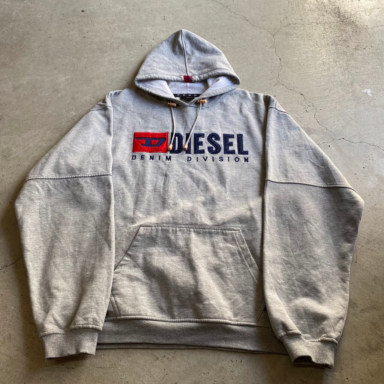 新品 ディーゼル DIESEL トレーナー XLサイズ ネイビー スウェット 紺