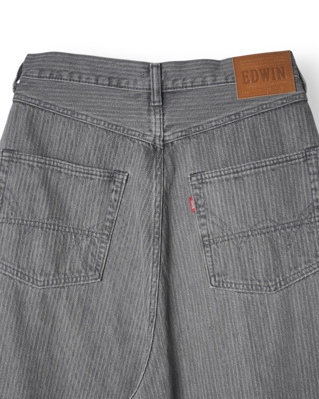 【refomed】FRESH MAN DENIM WIDE PANTS by EDWIN “STRIPE“