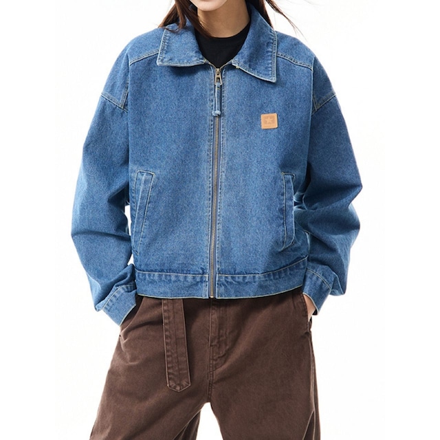 クラシックデニムジップジャケット R00841