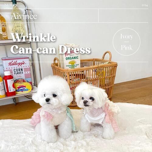 【Aivince】Wrinkle Can-can Dress