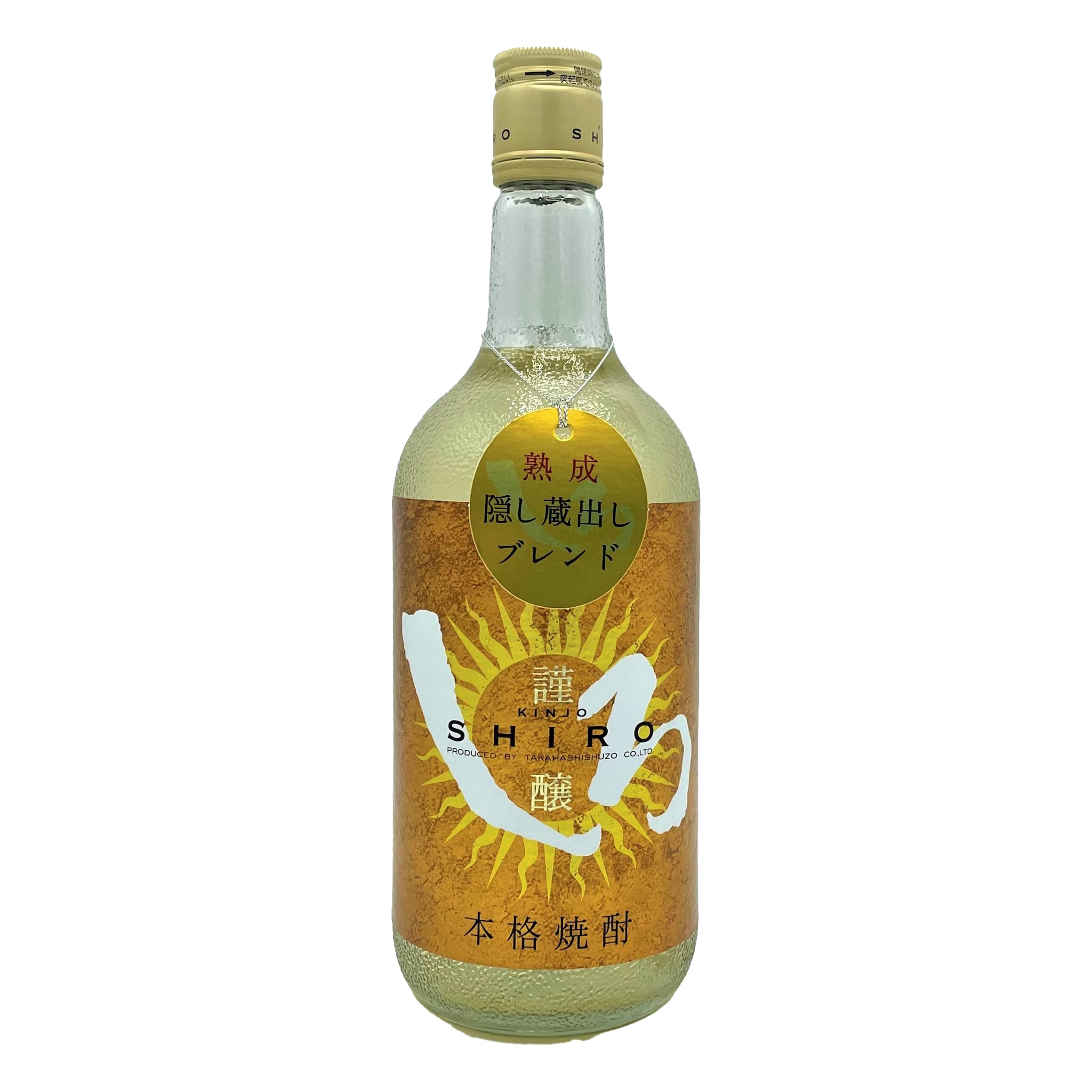 【熊本 球磨焼酎】★★ 白岳 謹醸 しろ ★★ 720ML 1ケース（６本入） 謹醸しろ（金しろ） 720ml | 球磨焼酎専門店 一期屋