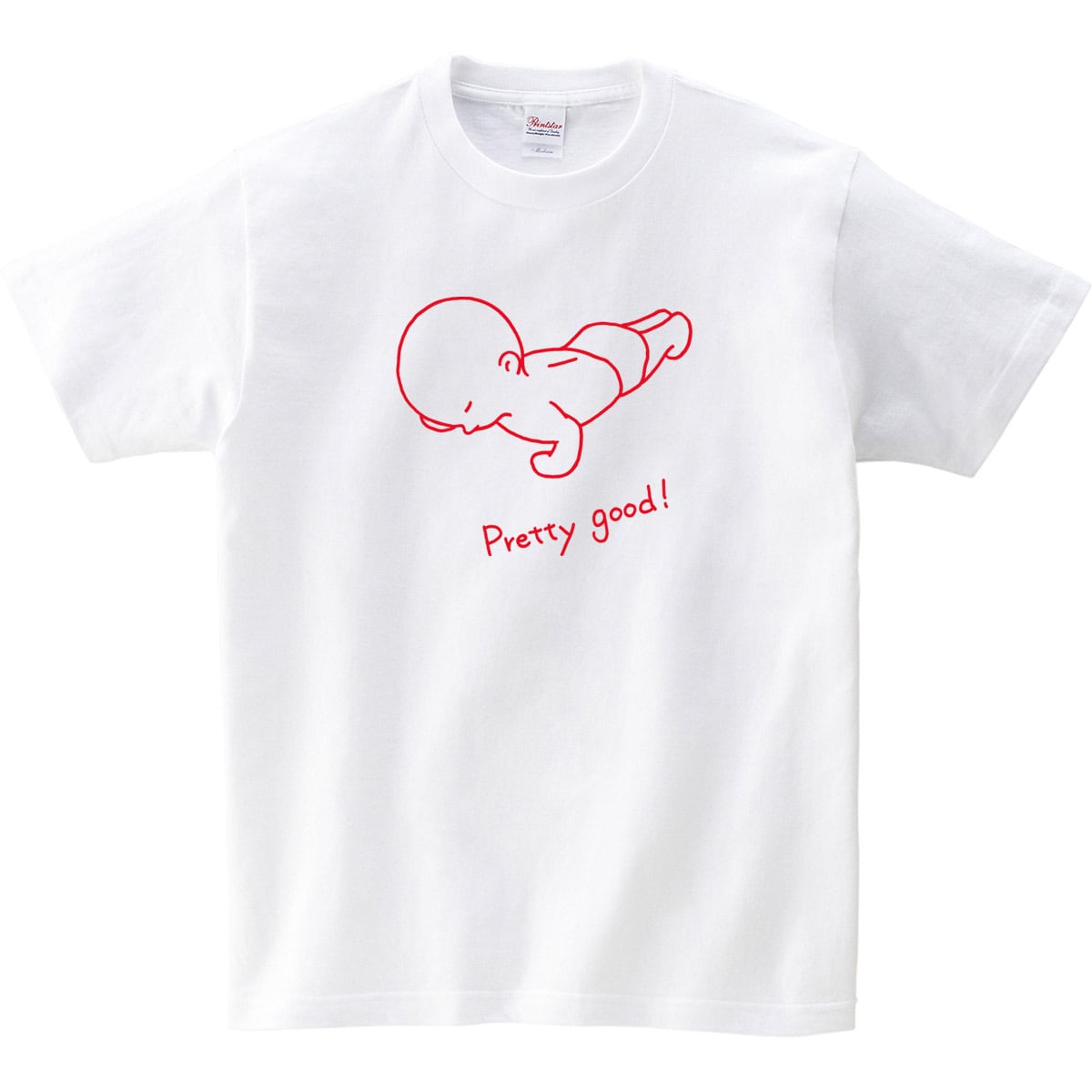 スーパーベイビー Tシャツ 腕立て伏せver sb02 おもしろ デザイン おもしろtシャツ