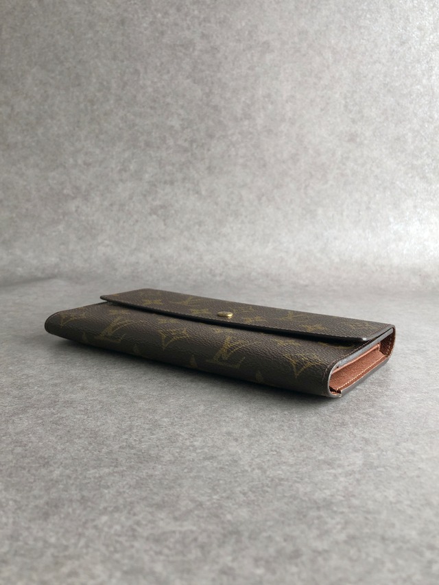 LOUIS VUITTON ルイヴィトン ポルトトレゾール インターナショナル モノグラム 財布 ブラウン PVC 長財布 M61215 vintage ヴィンテージ オールド nm2cm2