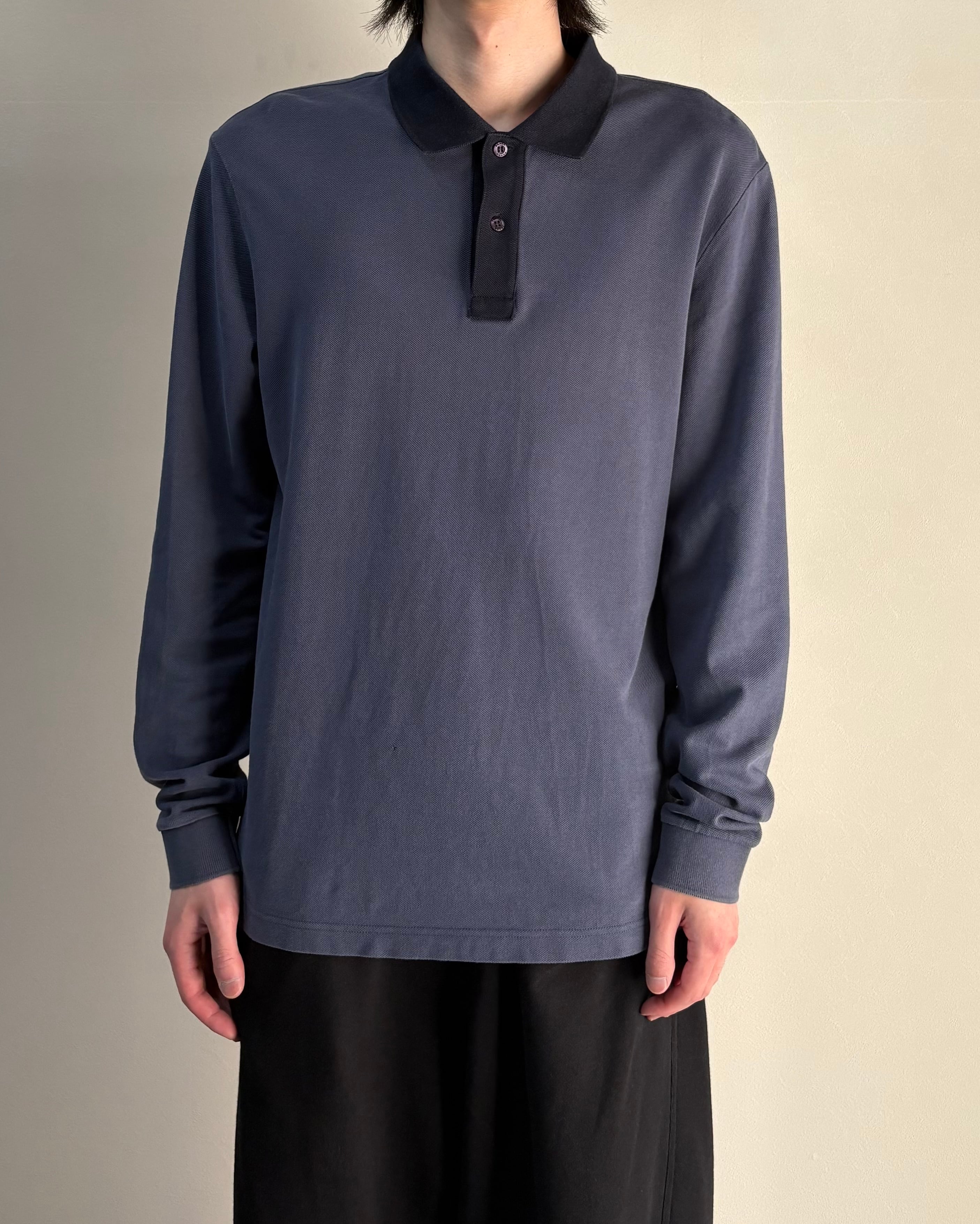 PRADA】bicolor polo shirt | blendmarket
